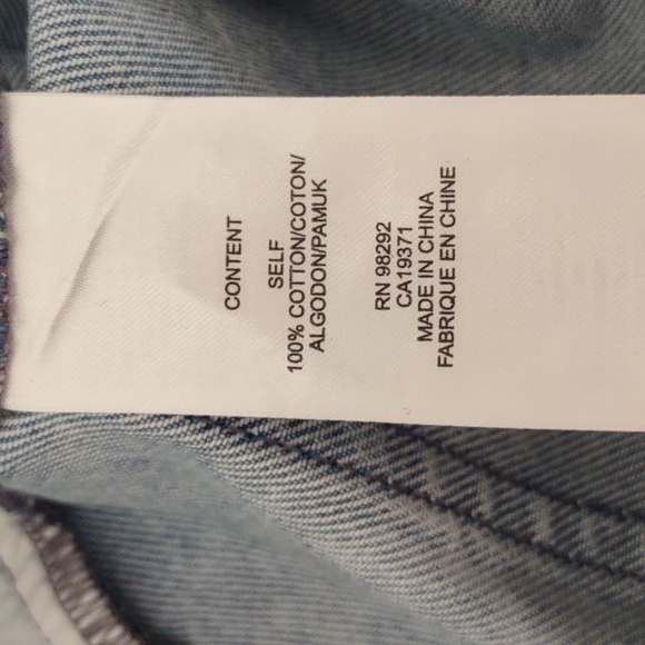 Tibi Size 32 Acid Iceberg Denim Newman Jean - Picture 13 of 16